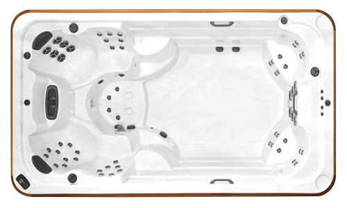 Top view of the Arctic Spas All Weather Pool Ocean Legend Select
